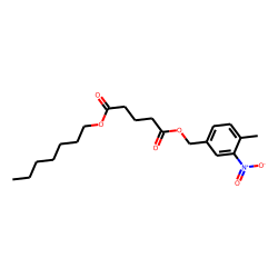 Glutaric acid, heptyl 4-methyl-3-nitrobenzyl ester