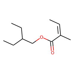 2-Ethylbutyl (E)-2-methylbut-2-enoate