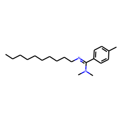 N,N-Dimethyl-N'-decyl-p-methylbenzamidine