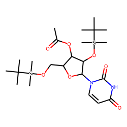Uridine, 2'-O-TBDMS, 3'-O-acetyl, 5'-O-TBDMS