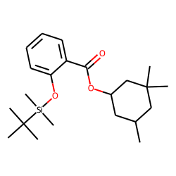 (3,3,5-Trimethylcyclohexyl) 2-(tert-butyldimethylsilyloxy)benzoate