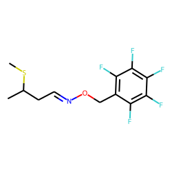 Butanal, 3-methylthio, PFBO # 2