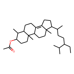 4A-Methyl-8(14)-stigmastenol acetate
