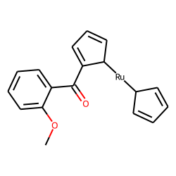 O-methoxybenzoyl ruthenocene