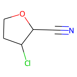 3-Chloro-tetrahydro-furan-2-carbonitrile