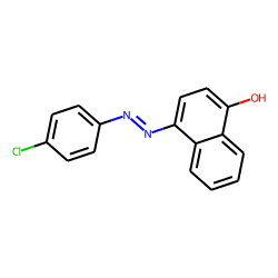 1-Naphthalenol, 4-[(4-chlorophenyl)azo]-