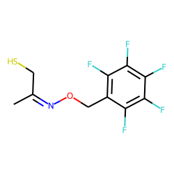 Acetone, methylthio, PFBO # 2