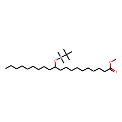 11-Hydroxy-arachidic, methyl ester, tBDMS ether