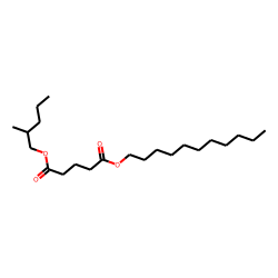 Glutaric acid, 2-methylpentyl undecyl ester