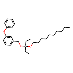Silane, diethyldecyloxy(3-phenoxybenzyloxy)-