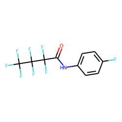 Butanamide, N-(4-fluorophenyl)-2,2,3,3,4,4,4-heptafluoro-