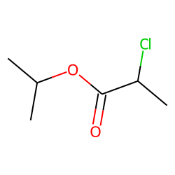 Propionic acid, 2-chloro-, isopropyl ester