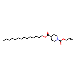 Isonipecotic acid, N-allyloxycarbonyl-, tetradecyl ester