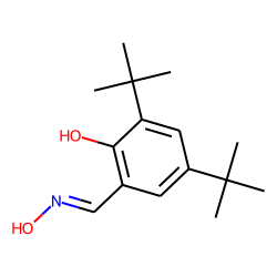 benzaldehyde oxime, 2-hydroxy, 3,5-di(t-butyl)