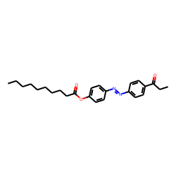 4-Propionyl-4'-n-decanoyloxyazobenzene