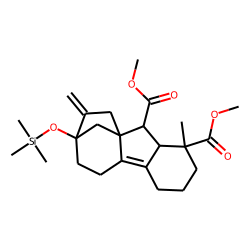 GA20 opened lactone-1(10)-ene, methyl ester TMS ether