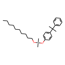 Silane, dimethyl(4-(2-phenylprop-2-yl)phenoxy)decyloxy-