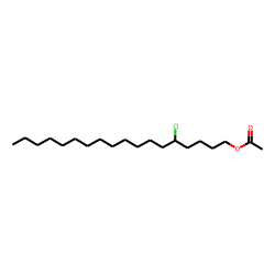 1-Octadecanol, 5-chloro, acetate