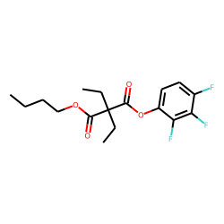 Diethylmalonic acid, butyl 2,3,4-trifluorophenyl ester