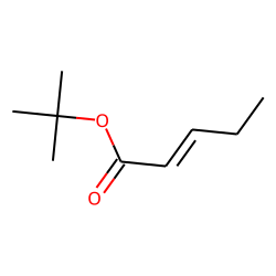 3-Pentenoic acid, 1,1-dimethylethyl ester, (E)-