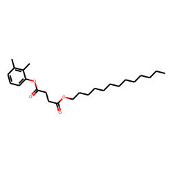 Succinic acid, 2,3-dimethylphenyl tridecyl ester