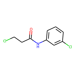 Propanamide, N-(3-chlorophenyl)-3-chloro-
