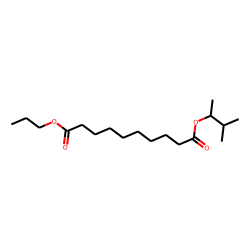 Sebacic acid, 3-methylbut-2-yl propyl ester