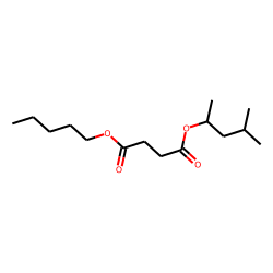 Succinic acid, 4-methylpent-2-yl pentyl ester