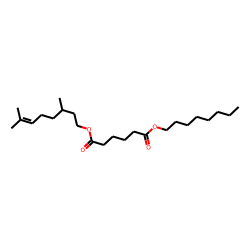Adipic acid, «beta»-citronellyl octyl ester