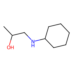 1-Cyclohexylamino-2-propanol