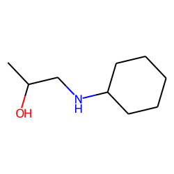 2-Propanol, 1-(cyclohexylamino)-