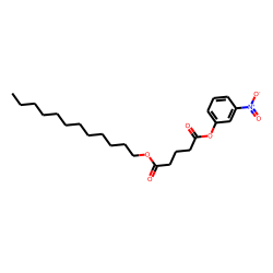 Glutaric acid, dodecyl 3-nitrophenyl ester