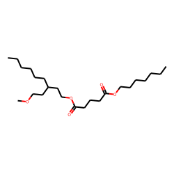 Glutaric acid, heptyl 3-(2-methoxyethyl)nonyl ester