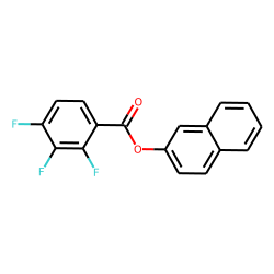 2,3,4-Trifluorobenzoic acid, 2-naphthyl ester