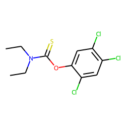 2,4,5-Trichlorophenyl diethylthionocarbamate