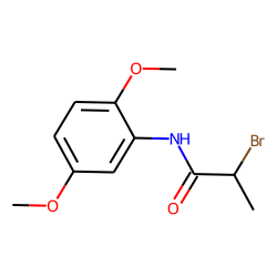 Propanamide, N-(2,5-dimethoxyphenyl)-2-bromo-