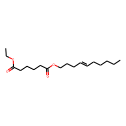 Adipic acid, dec-4-enyl ethyl ester