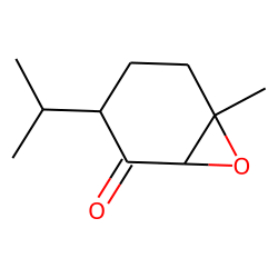 7-Oxabicyclo[4.1.0]heptan-2-one, 6-methyl-3-(1-methylethyl)-