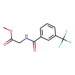 Glycine, N-(3-trifluoromethylbenzoyl)-, methyl ester