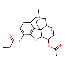 6-acetyl-3-propionyl-morphine