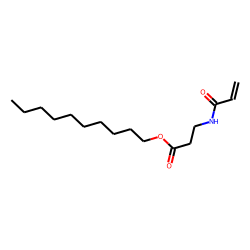 «beta»-Alanine, N-acryloyl-, decyl ester