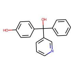 Phenyl-(4-hydroxyphenyl)-(3-pyridyl)carbinol