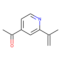 Pyridine, 4-acetyl-2-(1-methylethenyl)