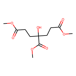 1,3,5-Pentanetricarboxylic acid, 3-hydroxy-2-methyl, trimethyl ester