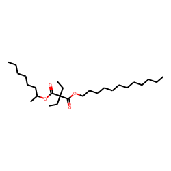 Diethylmalonic acid, dodecyl 2-octyl ester
