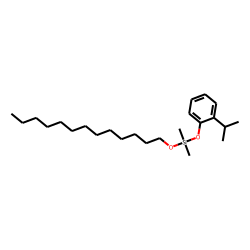 Silane, dimethyl(2-isopropylphenoxy)tridecyloxy-