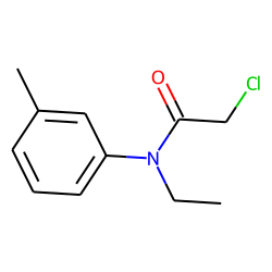 Chloroacetamide, N-ethyl-N-(3-methylphenyl)-
