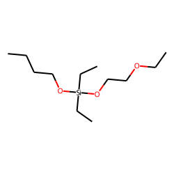 Silane, diethylbutoxy(2-ethoxyethyloxy)-