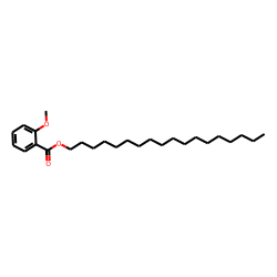 o-Methoxybenzoic acid, octadecyl ester