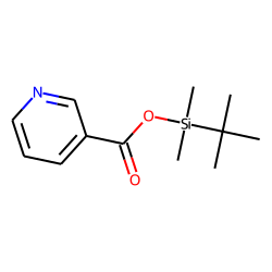 Nicotinic acid, tert-butyldimethylsilyl ester